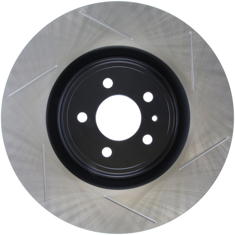 Stoptech 126.61106SL Premium High Carbon 13-14 Ford Mustang/Shelby GT500 Left Front Disc Slotted Brake Rotor