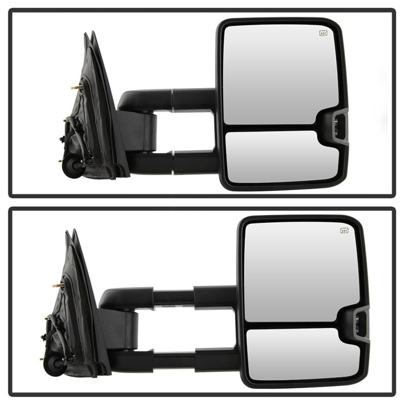 xTune 9936777 fits Chevy Silverado 14-16 Heated Amber LED Signal Mirror Chrome