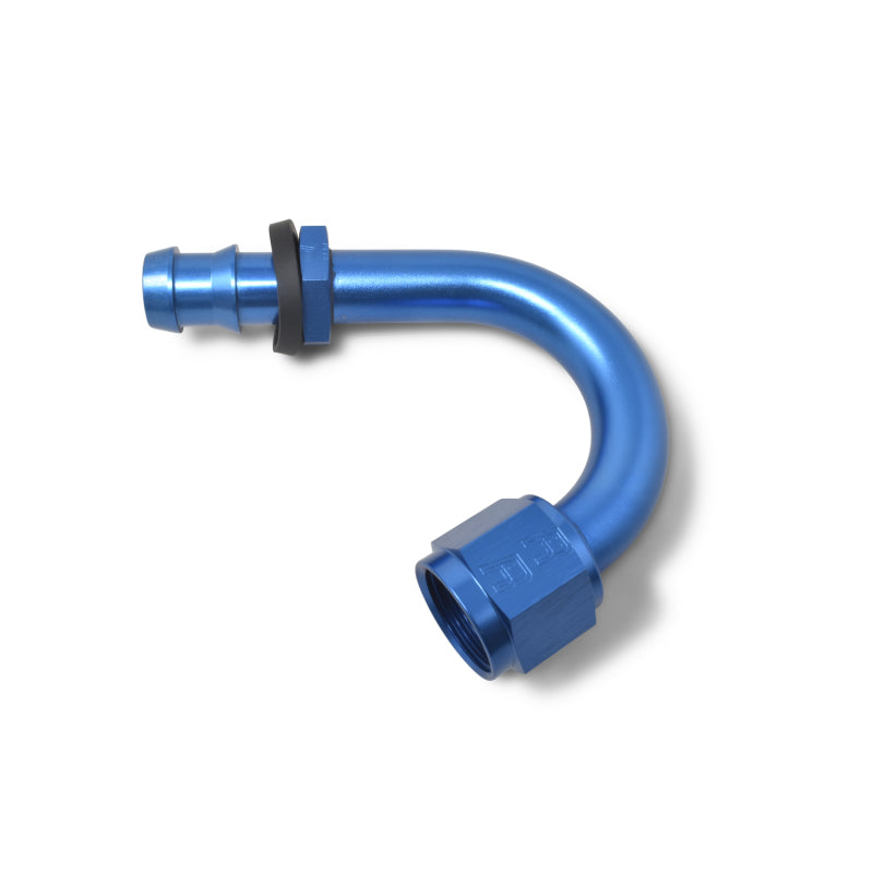 Russell 624310 Performance -8 AN Twist-Lok 150 Degree Hose End (1-1/4in Radius)