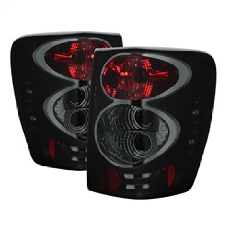 Spyder 5078209 fits Jeep 99-04 Grand Cherokee Euro Style Tail Lights Black Smok