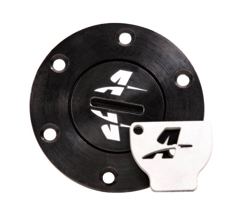 Aeromotive 18720 1.5in Screw-on Fillcap - Black