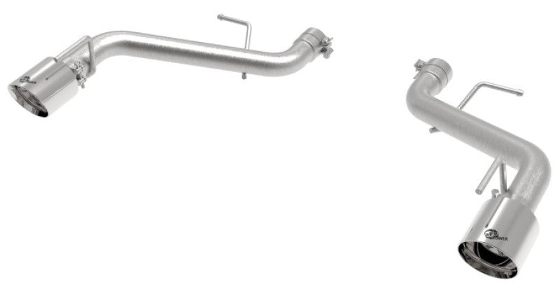 AFE 49-44118-P MACH Force-Xp 2.5in Axle-Back Exhaust System 16-20 fits Chevrole
