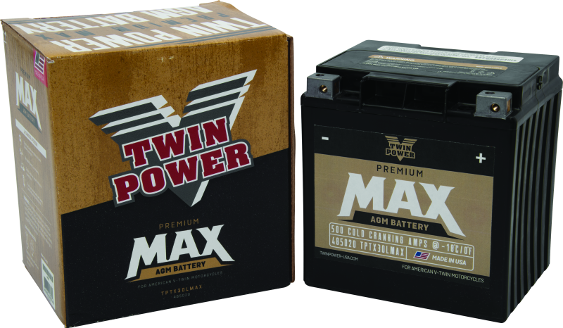 Twin Power GYZ-32HL fits Premium MAX Battery Replaces H-D 66010-97A Made in USA