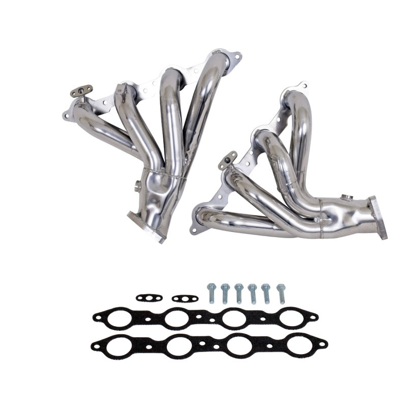 BBK 40000 Corvette C5 LS1 Shorty Tuned Length Exhaust Headers - 1-3/4 Silver Ce