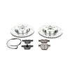 PowerStop K2086 fits BMW 02-05 745i Rear Z23 Evolution Sport Brake Kit