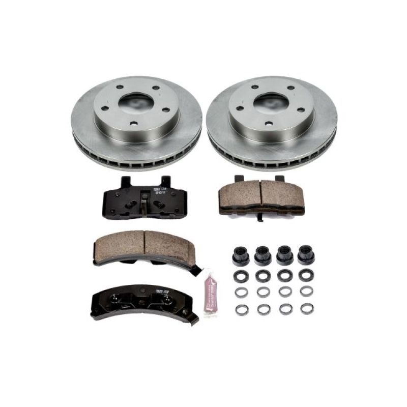 PowerStop KOE2126 fits Dodge 94-99 Ram 1500 Front Autospecialty Brake Kit