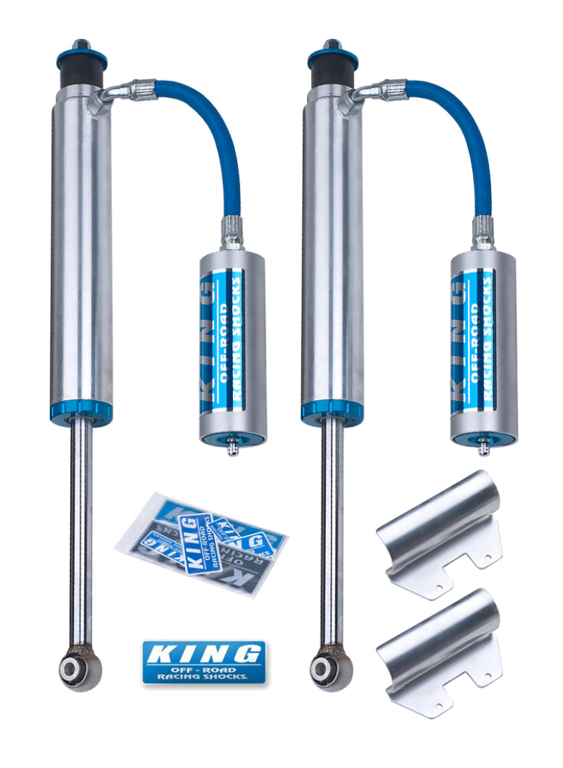 King 25001-255 Shocks 1996+ fits Toyota Land Cruiser 90 Rear 2.5 Dia Remote Reservoir Shock (Pair)