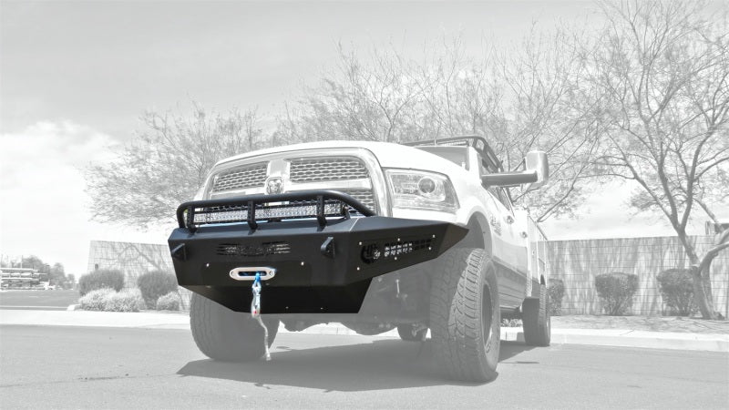 Addictive Desert Designs F517355000103 fits Dodge 10-18 RAM 2500 HoneyBadger Front Bumper w/ Winch Mount