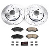 PowerStop K1631 fits Dodge 07-11 Nitro Front Z23 Evolution Sport Brake Kit