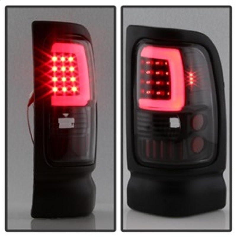 xTune 9038860 fits Dodge Ram 1500 94-01 Tail Lights - Light Bar LED - Black ALT