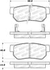 Stoptech 305.0813 Street Select Brake Pads