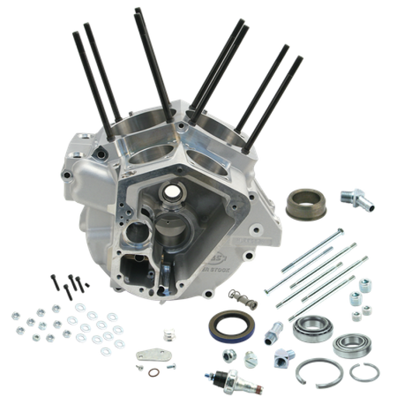 S&S 31-0001 Cycle 84-91 BT w/ 3-5/8in Bore Super Stock Alternator Style Crankcas