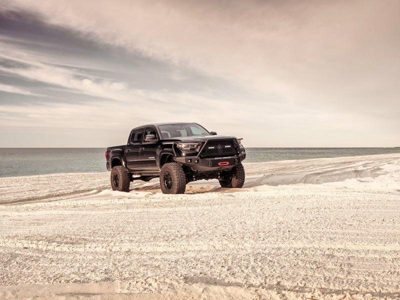 Road Armor 9161F5B 16-20 fits Toyota Tacoma Stealth Front Winch Bumper w/Lonestar Guard - Tex Blk