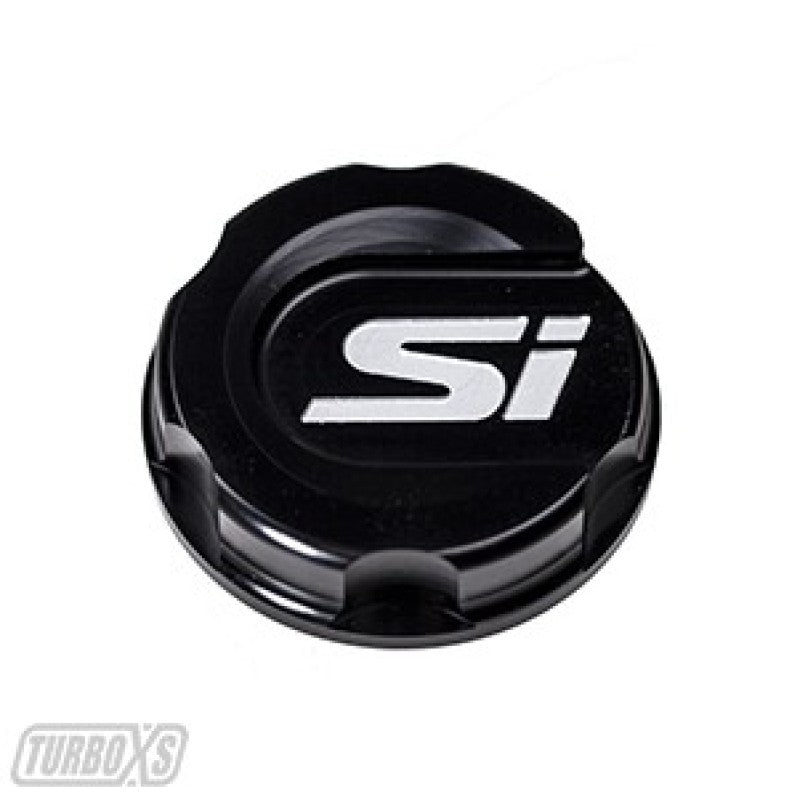 Turbo XS HC-OC-BLK-SI 2016+ fits Honda Civic Black Oil Cap