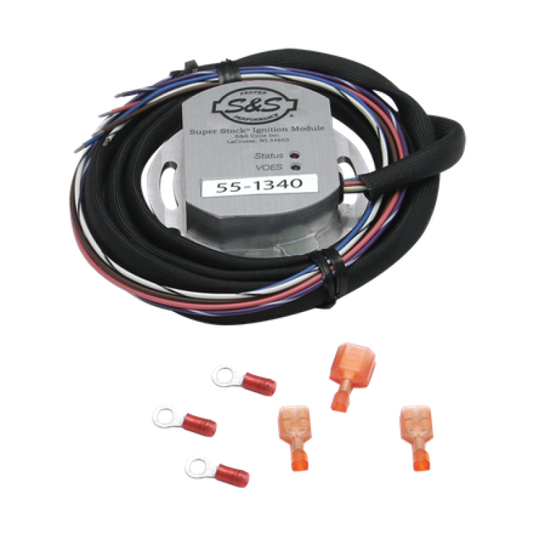 S&S 55-1340 Cycle 66-84 BT Super Stock Ignition Module For Shovel Head 80in