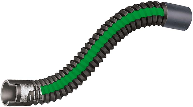 Gates 26520 80-88 fits GMC Brigadier Detroit Diesel 6-71 Diesel Lower Pipe To
