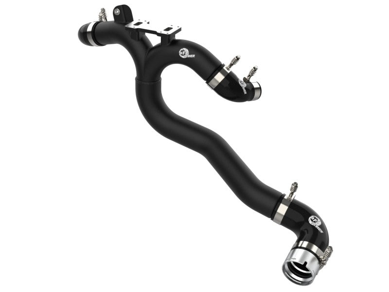 AFE 46-20508-B ia Stinger 18-22 V6-3.3L (tt) BladeRunner Hot Charge Pipe- Black