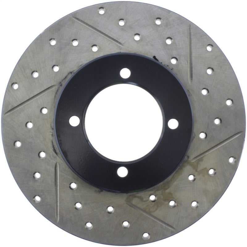 Stoptech 127.42004L Slotted & Drilled Sport Brake Rotor