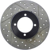 Stoptech 127.42004L Slotted & Drilled Sport Brake Rotor