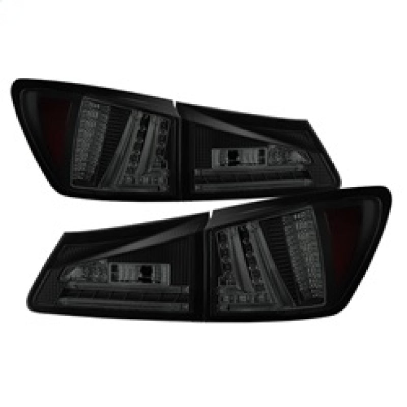 Spyder 5080790 fits Lexus 06-08 IS250 LED Tail Lights Black Smoke ALT-YD-LIS06-