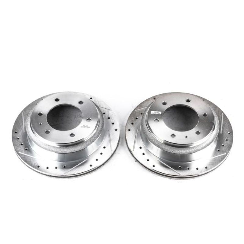 PowerStop fits Acura 96-99 SLX Rear Evolution Drilled & Slotted Rotors - Pair