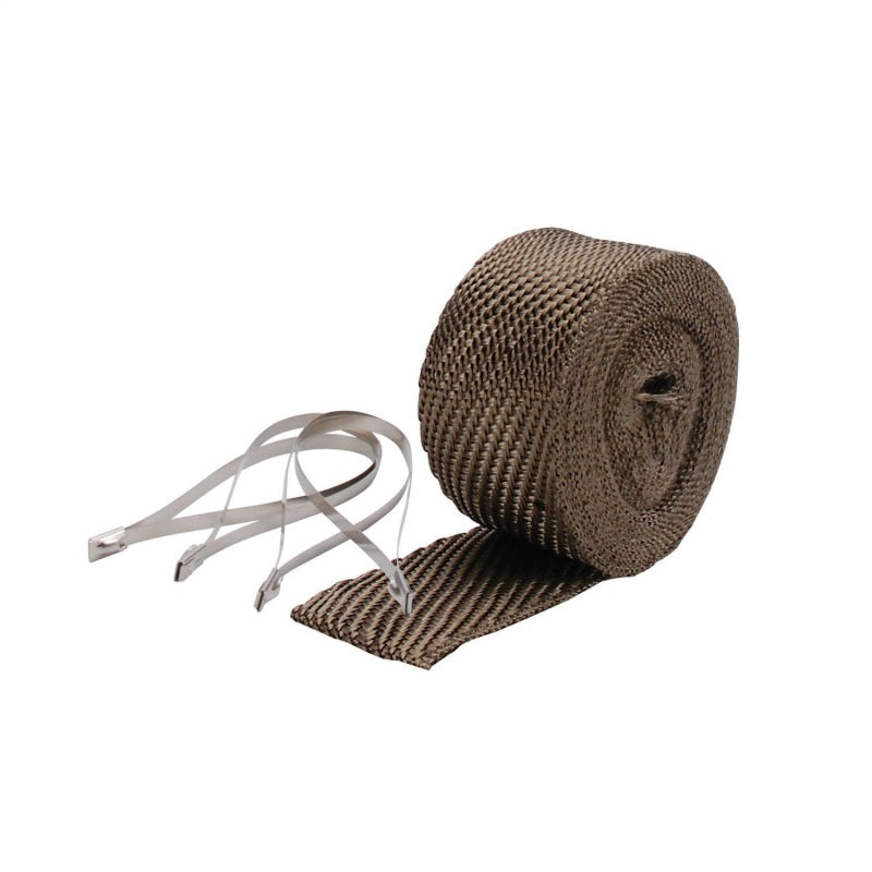 DEI 10123 Exhaust Wrap Kit - Pipe Wrap and Locking Tie - Titanium