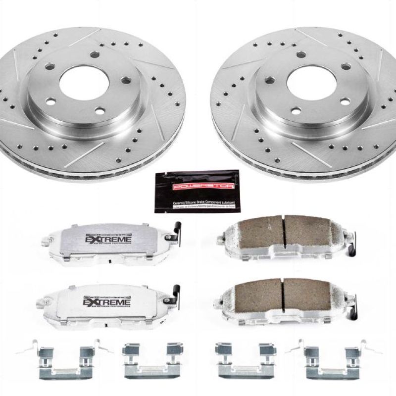 PowerStop K6961-26 13-18 fits Nissan Sentra Front Z26 Street Warrior Brake Kit
