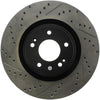 Stoptech 127.51036R 10 Hyundai Genesis Coupe w/ Factory Brembo Slotted & Drilled Right Front Rotor