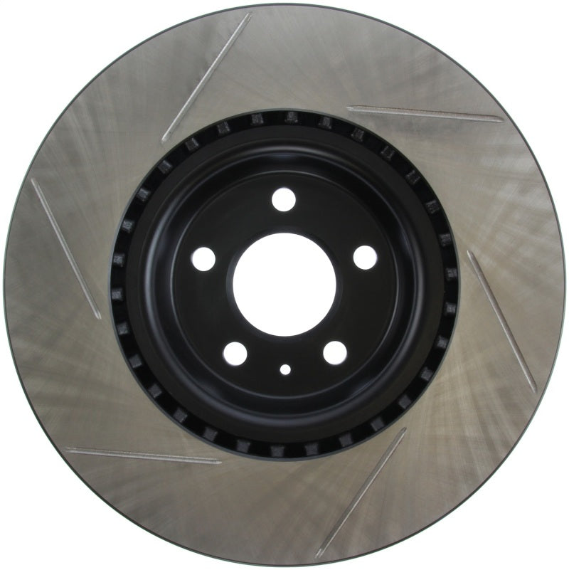 Stoptech 126.33138SL Power Slot 12 fits Audi A6 Quattro/11-12 A7 Quattro / 7/11-13 S4 Front Left Slotted Rotor