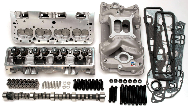 Edelbrock 2098 410Hp Total Power Package Top-End Kit 1955 And Later SB-fits Chevy