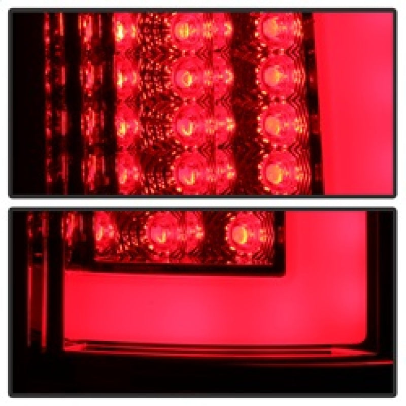 Spyder 5084132 fits Dodge 03-06 Ram 2500/3500 V3 Light Bar LED Tail Light - Red