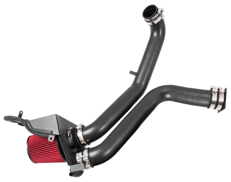 Spectre 9050 97-06 fits Jeep Wrangler L6-4.0L F/I Air Intake Kit - Tex. Black w/Red Filter