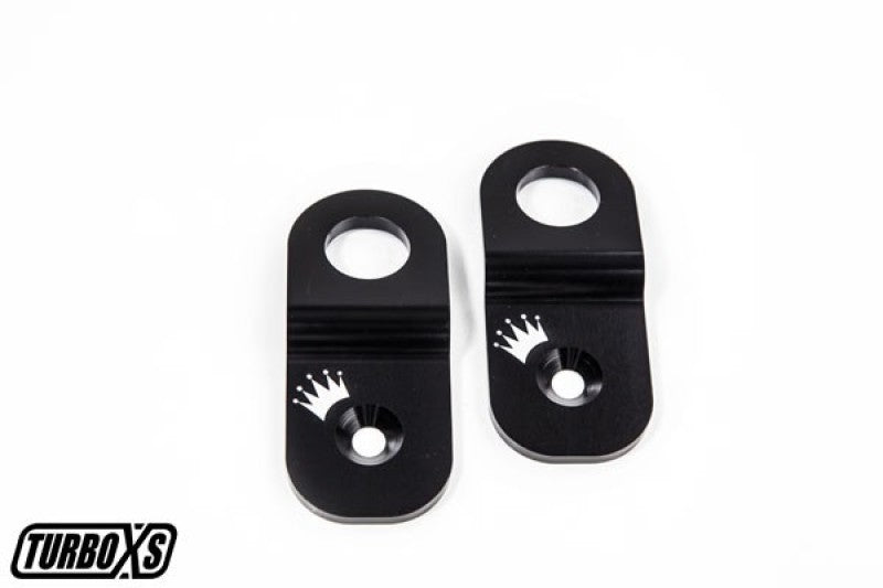 Turbo XS WS02-RS-BLK-2 fits Subaru 02-07 WRX / 04-07 STi Radiator Stay No Hood P