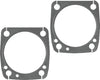 Twin Power 43185 fits Evo Base Gasket 3.5 Inch Bore .020 Rubber Covered Steel Re
