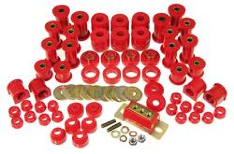 Prothane 39814 87-96 fits Jeep Wrangler Total Kit - Red