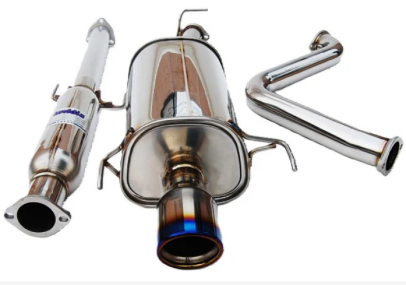 Invidia HS97HP1GNT 97-01 Prelude Q300 Titanium Rolled Tip Cat-back Exhaust **Fit