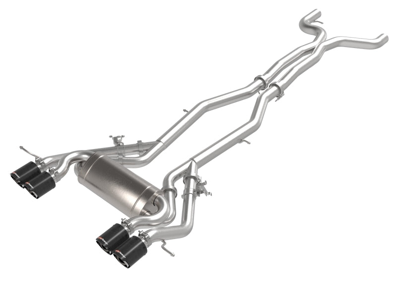 AFE 49-36351-C rce XP Exhausts Cat-Back SS 19-21 fits BMW M2 Competition L6-3.0