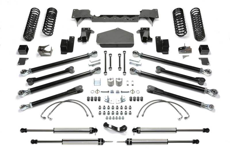 Fabtech K4072DL fits Jeep 07-18 JK 2-Door 5in Crawler Lt w/Dlss Shks
