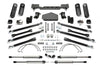 Fabtech K4074DL fits Jeep 07-18 JK 4-Door 5in Crawler Lt w/Dlss Shks