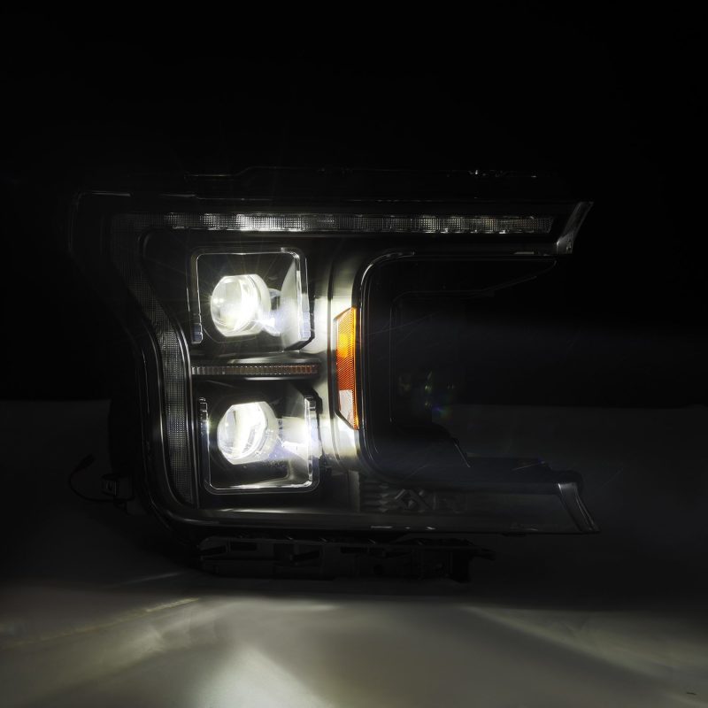 AlphaRex 880251 fits Ford 18-20 F-150 (Req. Conv F150 w/LED) LUXX LED Proj HL A