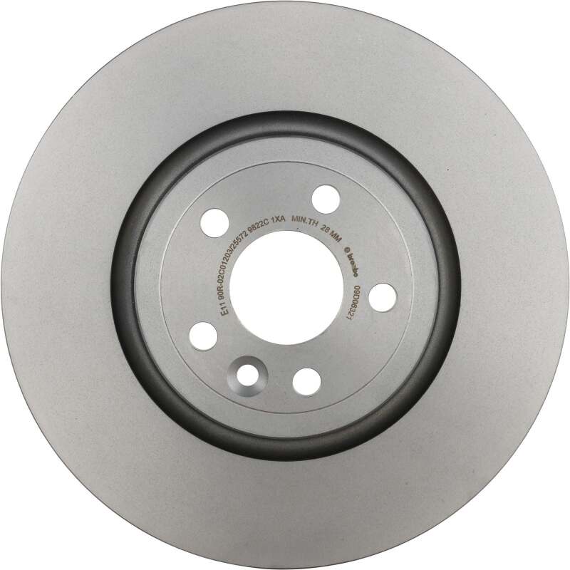 Brembo OE 09.D063.21 fits Nissan Leaf/Rogue/ Rogue Sport Rear UV Coated Rotor