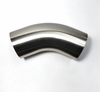 Stainless Bros 601-07626-4150 3in Diameter 1.5D / 4.5in CLR 45 Degree Bend Leg M
