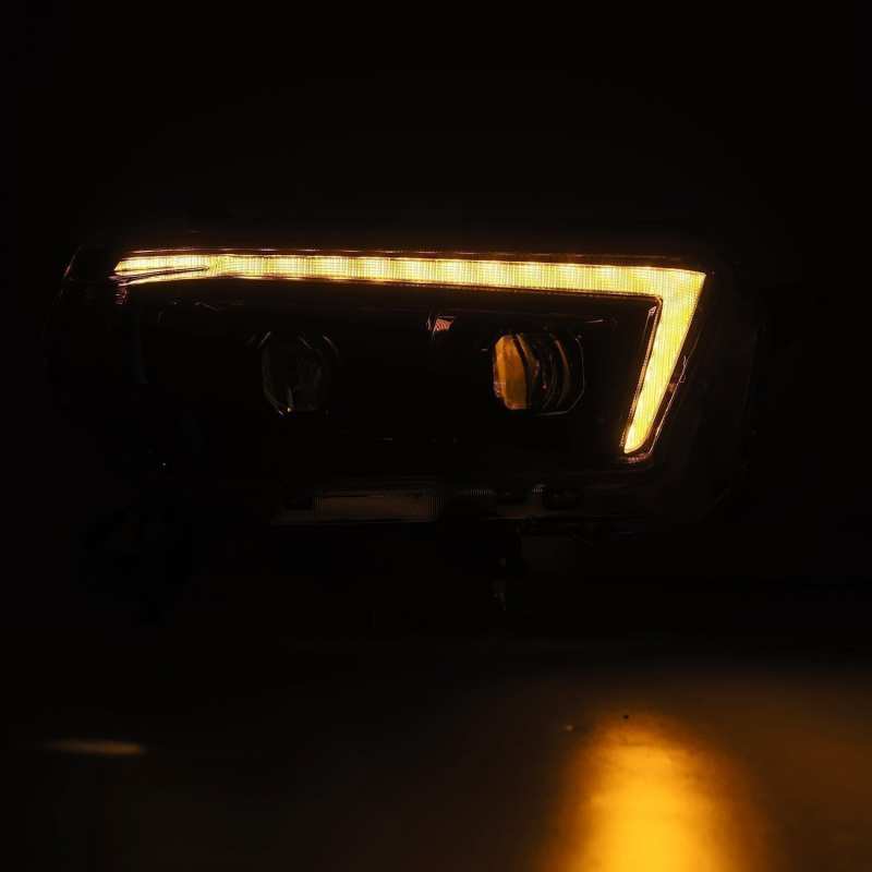 AlphaRex 880756 fits Toyota 10-13 4Runner LUXX LED Proj Headlights Plank Style