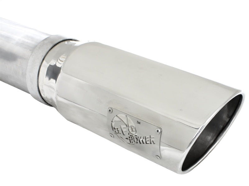 AFE 49-02039-P 5in DPF-Back Aluminized Steel Exh fits Dodge RAM Diesel 13-14 6.