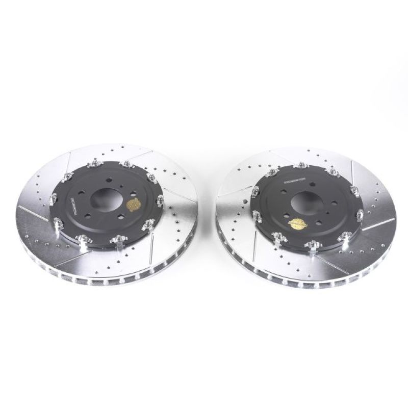 PowerStop fits Nissan 09-11 GT-R Front Evolution Drilled & Slotted Rotors - Pair
