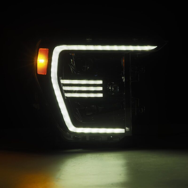 AlphaRex 880294 21-22 fits Ford F150 PRO-Series Projector headlights Alpha-Bl