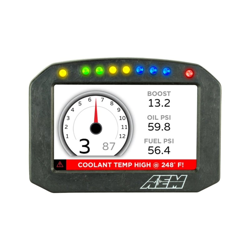 AME 30-5603F CD-5LG Carbon Logging Flush Digital Dash Display w/ Internal 20Hz