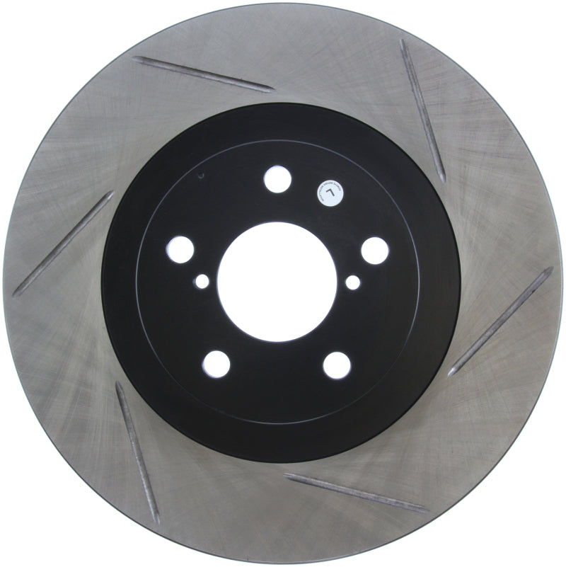 Stoptech 126.47018SL Power Slot 02-10 WRX Front Left SportStop Slotted Rotor