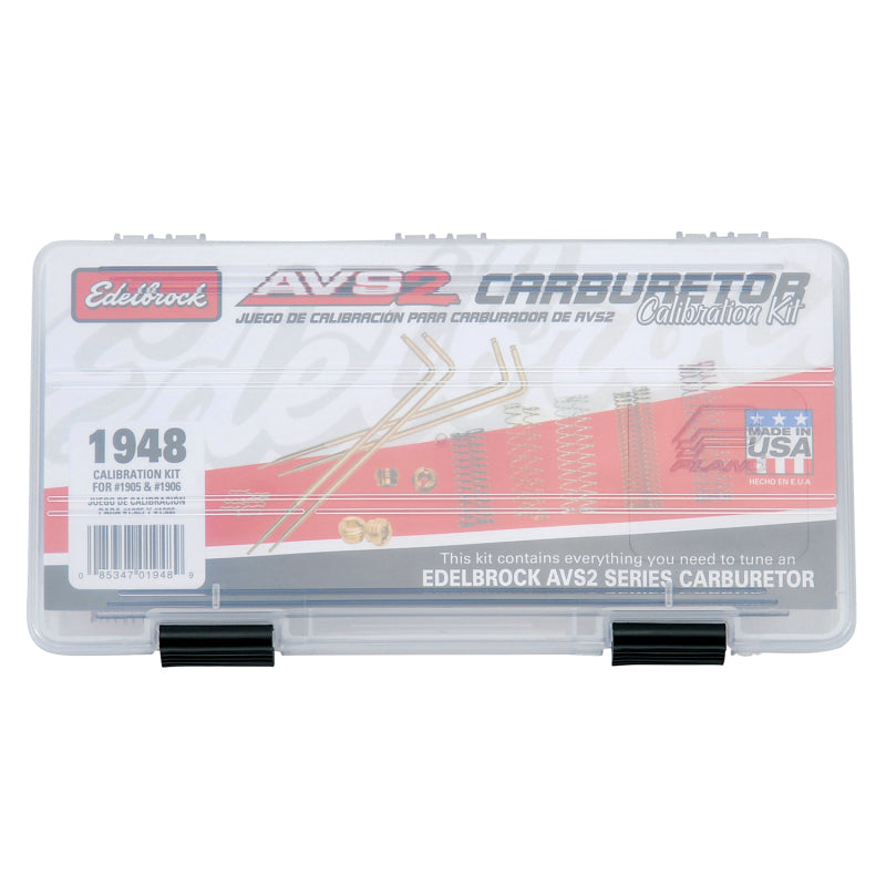 Edelbrock 1948 Calibration Kit for 1905 / 1906