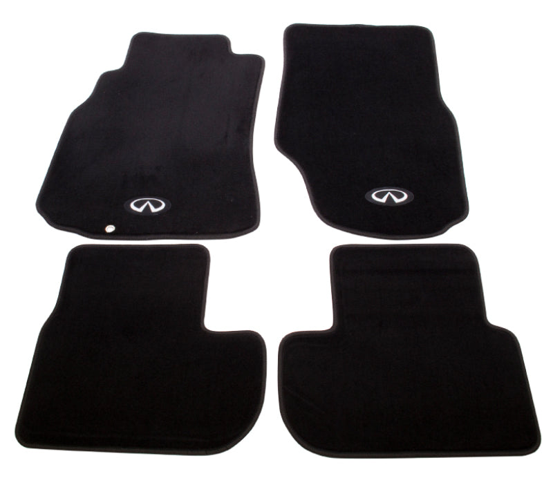 NRG FMR-600 Floor Mats - G35 (fits fits Infiniti 03-06 Emblem Logo) - 4pc.